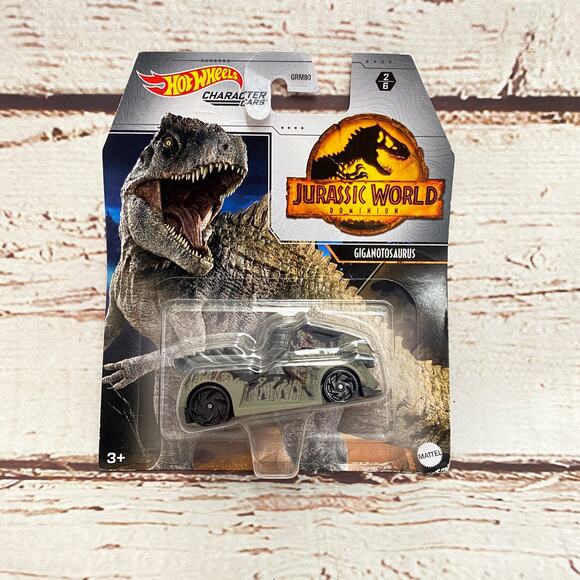 HOTWHEELS Jurassic World Giganotosaurus Diecast Metal Car - Picture 1 of 4